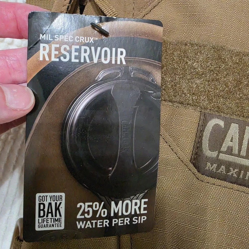 CamelBak ThermoBak 3L Hydration Pack NEW Lifetime Guarantee Tan